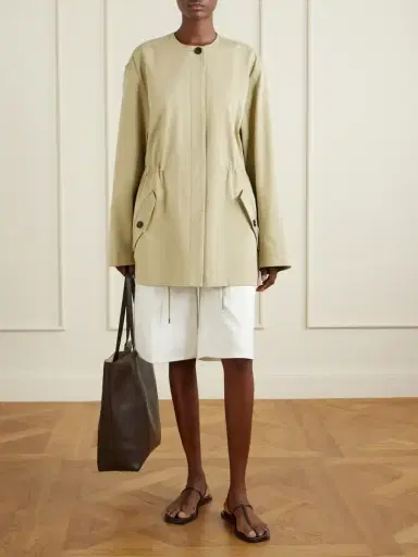 TOTEME Cotton-twill Jacket | Thumbnail 2 TOTEME Cotton-twill Jacket | Thumbnail 2