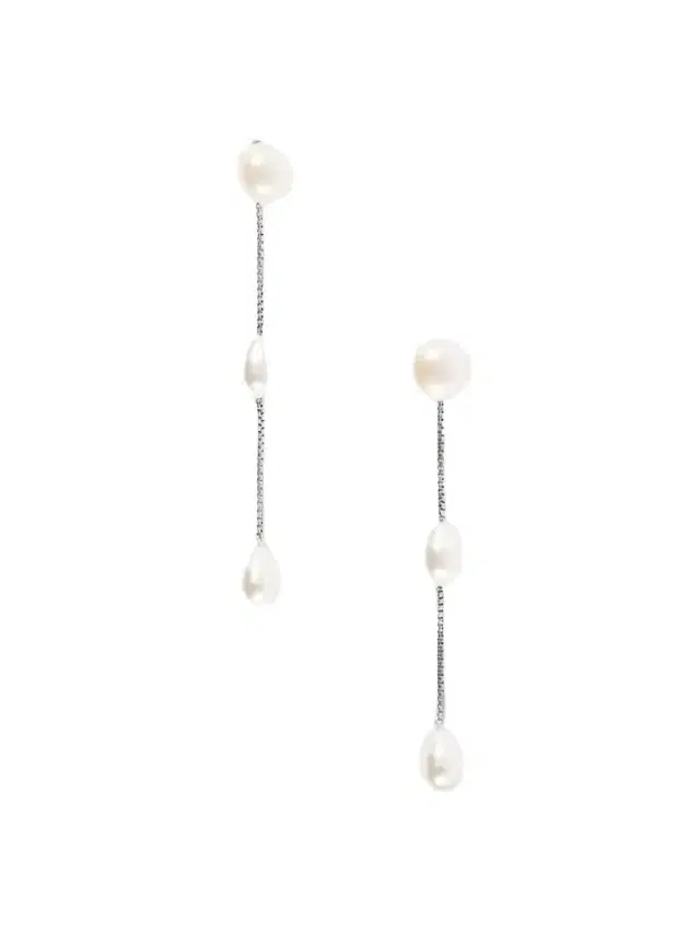 Sophie Buhai Sterling Silver And Pearl Earrings