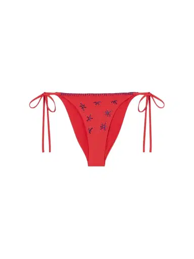 Staud Sisley Bead-embellished Bikini Briefs | Thumbnail 1