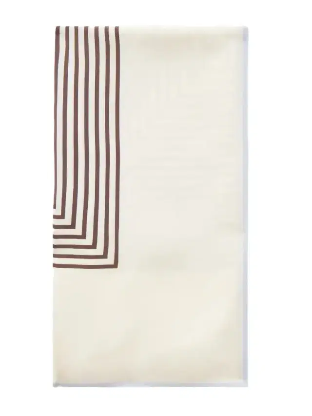 Monogram Silk Scarf