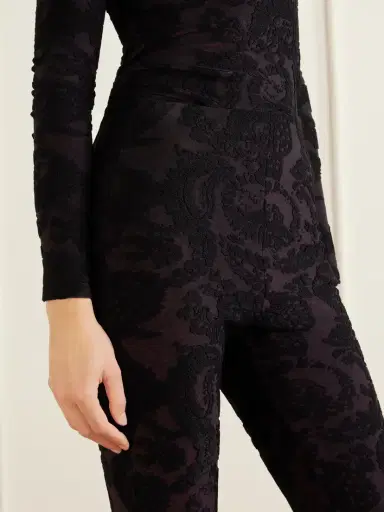 Etro Paisley-jacquard Chenille-trimmed Jersey Flared Pants | Thumbnail 5 Etro Paisley-jacquard Chenille-trimmed Jersey Flared Pants | Thumbnail 5