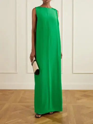 Staud Dalia Silk Maxi Dress | Thumbnail 2 Staud Dalia Silk Maxi Dress | Thumbnail 2