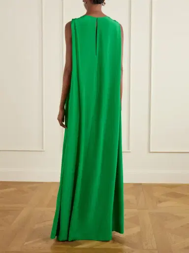 Staud Dalia Silk Maxi Dress | Thumbnail 3 Staud Dalia Silk Maxi Dress | Thumbnail 3