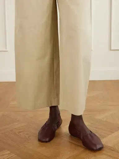 Le Monde Béryl Mica Gathered Leather Ballet Flats | Thumbnail 2 Le Monde Béryl Mica Gathered Leather Ballet Flats | Thumbnail 2