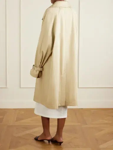 TOTEME Oversized Cotton Trench Coat | Thumbnail 4 TOTEME Oversized Cotton Trench Coat | Thumbnail 4
