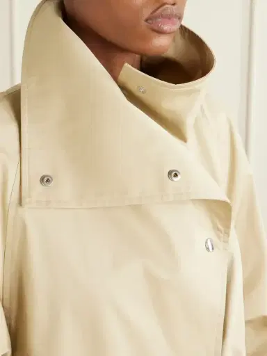 TOTEME Oversized Cotton Trench Coat | Thumbnail 5 TOTEME Oversized Cotton Trench Coat | Thumbnail 5