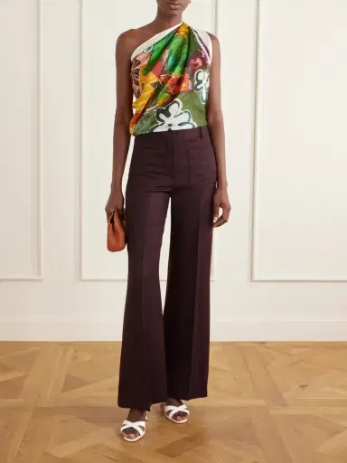 ALÉMAIS Mlak Floral-print Silk-twill Scarf | Thumbnail 2 ALÉMAIS Mlak Floral-print Silk-twill Scarf | Thumbnail 2