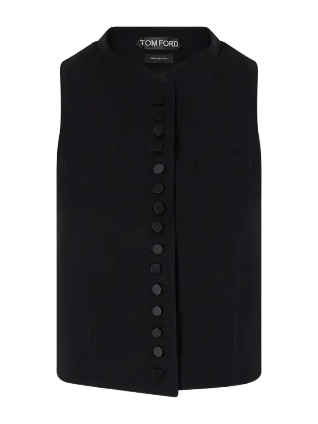 Tom Ford Wool-jacquard Gilet