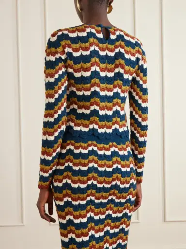 ESCVDO Lucero Crocheted Cotton Blouse | Thumbnail 3
