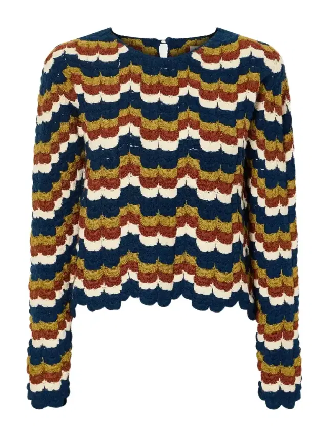 ESCVDO Lucero Crocheted Cotton Blouse