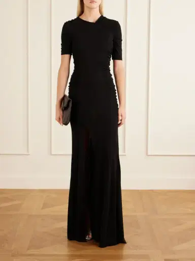 Victoria Beckham Gathered Satin Gown | Thumbnail 2