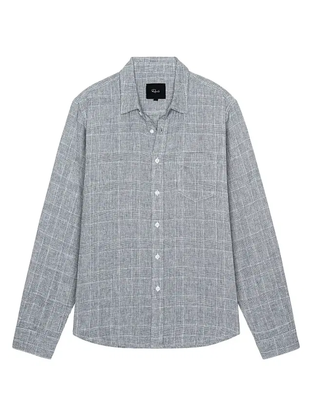 Rails Men's Gracy Plaid Linen-Cotton Shirt - Navy White