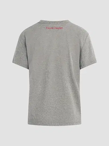 Favorite Daughter Women's The Go Sports Graphic Crewneck T-Shirt - Heather Grey Rouge | Thumbnail 2 Favorite Daughter Women's The Go Sports Graphic Crewneck T-Shirt - Heather Grey Rouge | Thumbnail 2