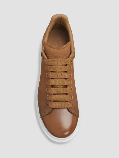 Alexander McQueen Men's Oversized Spray-Toe Suede Sneakers - Brown - Size 7 | Thumbnail 5 Alexander McQueen Men's Oversized Spray-Toe Suede Sneakers - Brown - Size 7 | Thumbnail 5