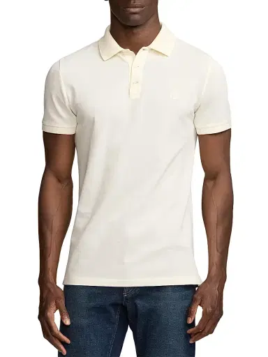 Ralph Lauren Purple Label Men's Cashmere-Blend Polo Shirt | Thumbnail 3