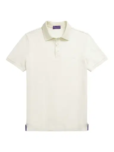 Ralph Lauren Purple Label Men's Cashmere-Blend Polo Shirt | Thumbnail 1
