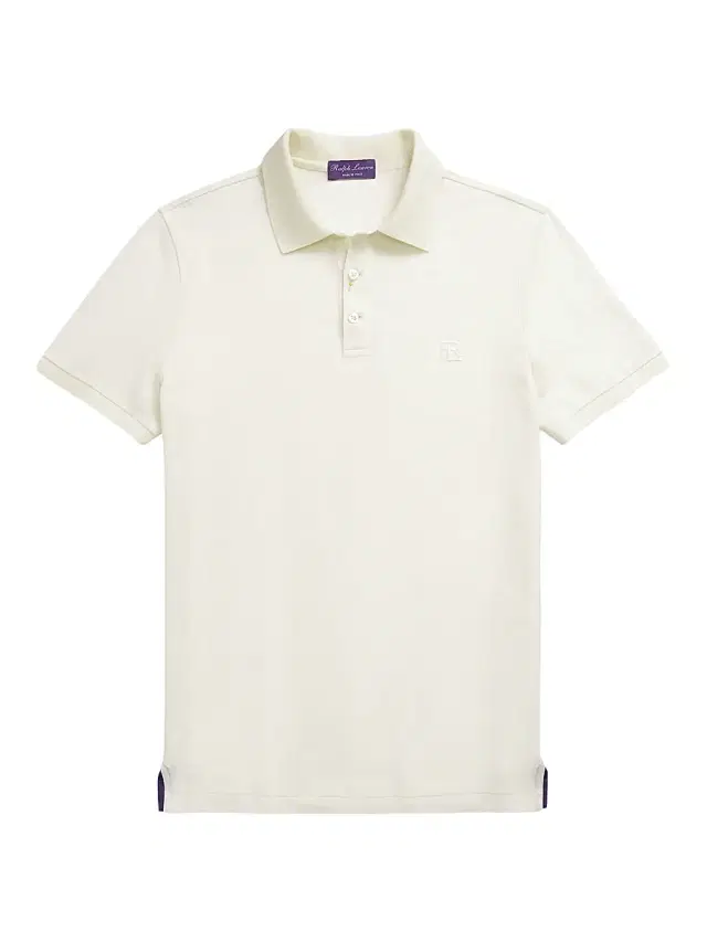 Men's Cashmere-Blend Polo Shirt - Classic Cream