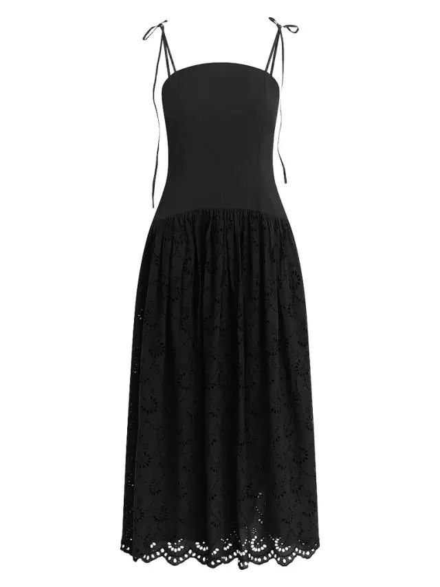 Joe's Jeans Women's The Mara Cotton Maxi Dress - Black