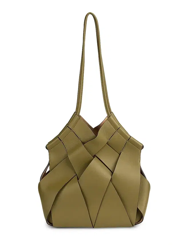 Ulla Johnson Women's Charlotte Leather Tote Bag - Olive