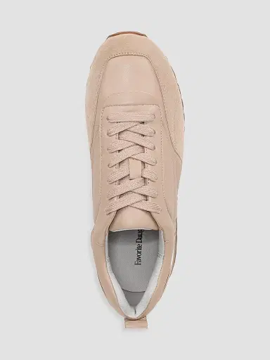 Favorite Daughter Women's Sophia Leather Low-Top Sneakers - Shortbread - Size 11 | Thumbnail 4