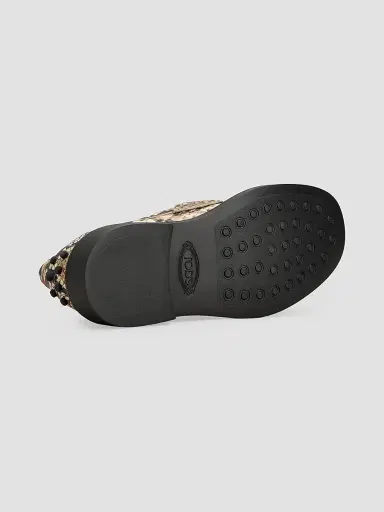 Tod's Women's Snakeskin-Print Leather Penny Loafers | Thumbnail 5 Tod's Women's Snakeskin-Print Leather Penny Loafers | Thumbnail 5