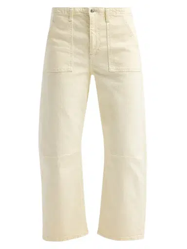 Co Women's Utility Twill Mid-Rise Pants - Camel - Size 12 | Thumbnail 1 Co Women's Utility Twill Mid-Rise Pants - Camel - Size 12 | Thumbnail 1