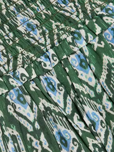 Ro's Garden Women's Reece Floral Maxi Dress - Green Indra - Size XL | Thumbnail 7