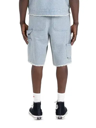 Honor The Gift Men's Raw-Edge Denim Shorts | Thumbnail 3
