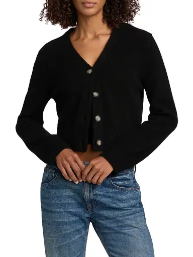 Brandon Maxwell Women's The Sloane Silk-Cashmere Sweater | Thumbnail 3