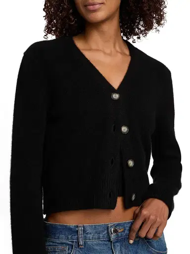 Brandon Maxwell Women's The Sloane Silk-Cashmere Sweater | Thumbnail 6