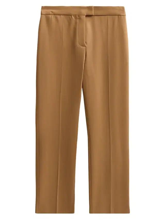 Altuzarra Women's Todd Linen-Blend Straight Pants - Saddle