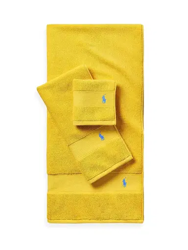 Ralph Lauren Polo Player Cotton Bath Mat - Yellowfin - Size Bath Mat | Thumbnail 2