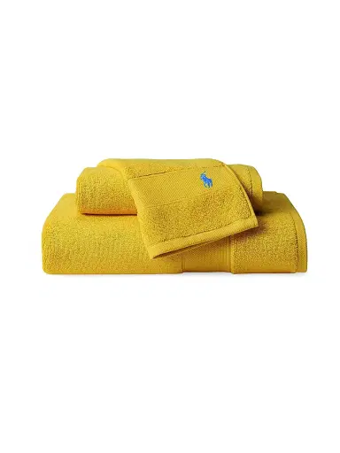 Ralph Lauren Polo Player Cotton Bath Mat - Yellowfin - Size Bath Mat | Thumbnail 3