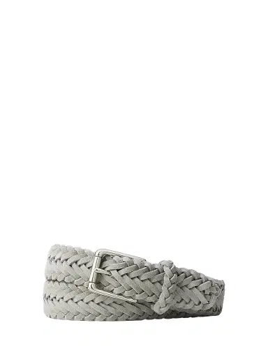 Ralph Lauren Purple Label Men's Braided Suede Belt | Thumbnail 1 Ralph Lauren Purple Label Men's Braided Suede Belt | Thumbnail 1