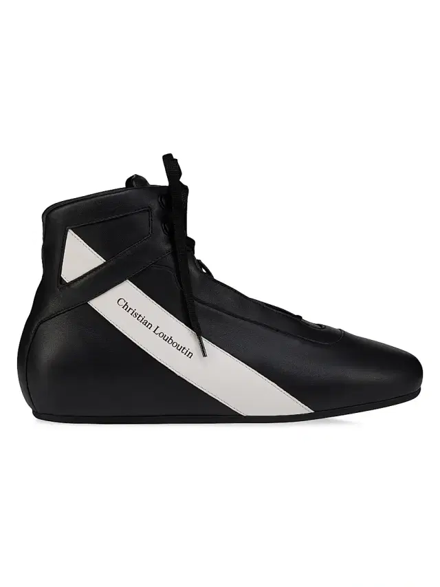 Men's The Butterfly High-Top Sneakers - Black