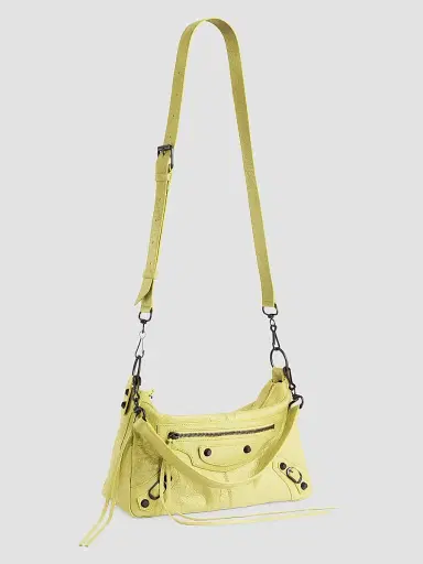 Balenciaga Women's Le City Moto Crossbody Bag - Lemonade | Thumbnail 2