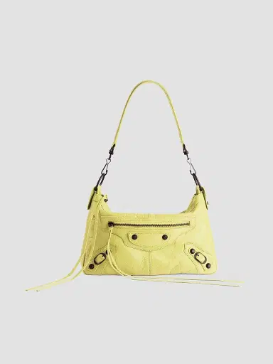 Balenciaga Women's Le City Moto Crossbody Bag - Lemonade | Thumbnail 5