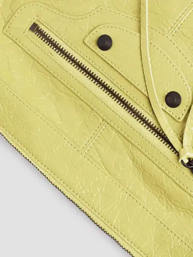 Balenciaga Women's Le City Moto Crossbody Bag - Lemonade | Thumbnail 6