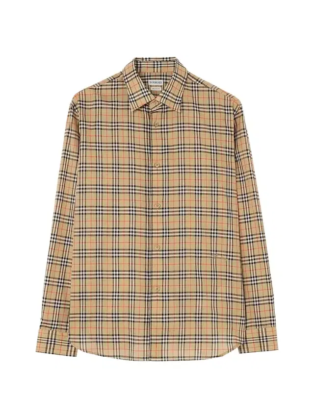 Burberry Men's Radmar Check Button-Front Shirt - Sand Ip Check