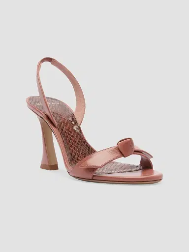 Alexandre Birman Women's Clarita 85MM Leather Slingback Sandals | Thumbnail 2