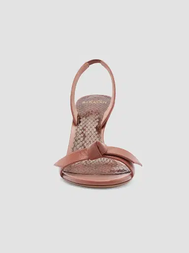 Alexandre Birman Women's Clarita 85MM Leather Slingback Sandals | Thumbnail 6