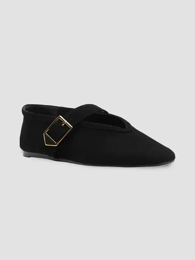 Schutz Women's Vick Suede Ballerina Flats | Thumbnail 2