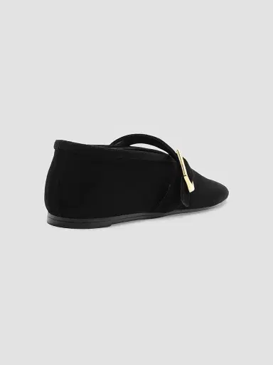 Schutz Women's Vick Suede Ballerina Flats | Thumbnail 3