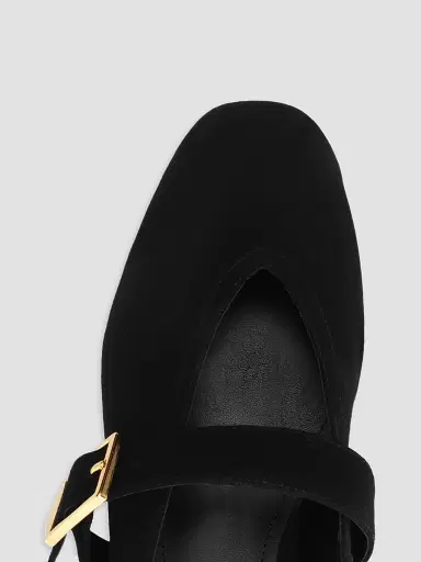 Schutz Women's Vick Suede Ballerina Flats | Thumbnail 8