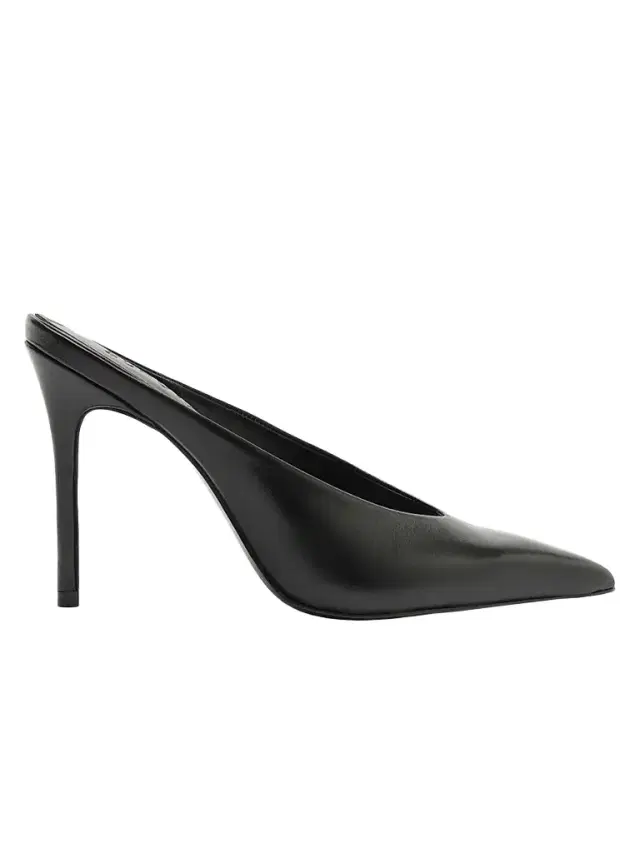 Schutz Women's Loren 100MM Leather Mules - Black