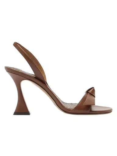 Alexandre Birman Women's Clarita 85MM Leather Slingback Sandals - Espresso - Size 10 | Thumbnail 1 Alexandre Birman Women's Clarita 85MM Leather Slingback Sandals - Espresso - Size 10 | Thumbnail 1