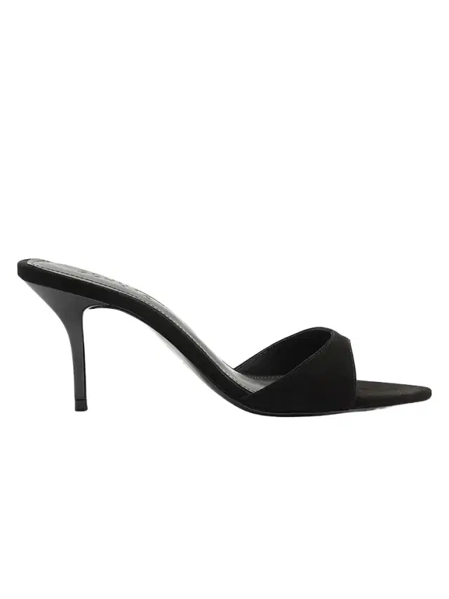 Schutz Women's Elodie 75MM Suede Mules - Black