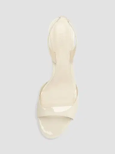 Schutz Women's Scarlett 80MM Patent Leather Slingback Sandals - Sugar White - Size 11 | Thumbnail 7 Schutz Women's Scarlett 80MM Patent Leather Slingback Sandals - Sugar White - Size 11 | Thumbnail 7