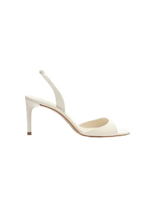 Schutz Women's Scarlett 80MM Patent Leather Slingback Sandals - Sugar White