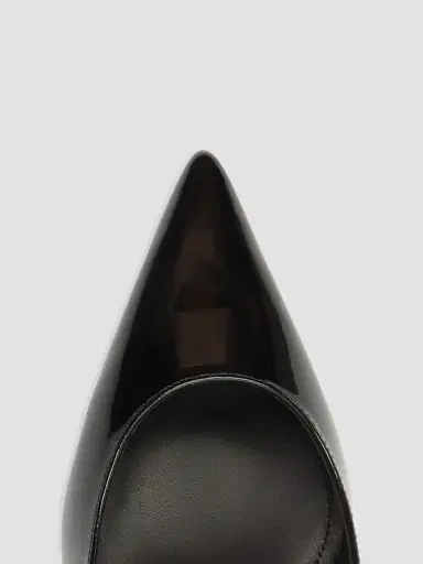 Schutz Women's Paola 65MM Patent Leather Slingback Pumps - Black - Size 11 | Thumbnail 8